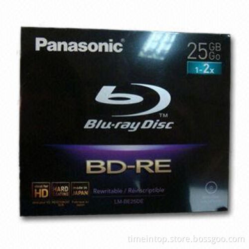 Panasonic 6x Blu-ray Disc with 25GB Media Capacity